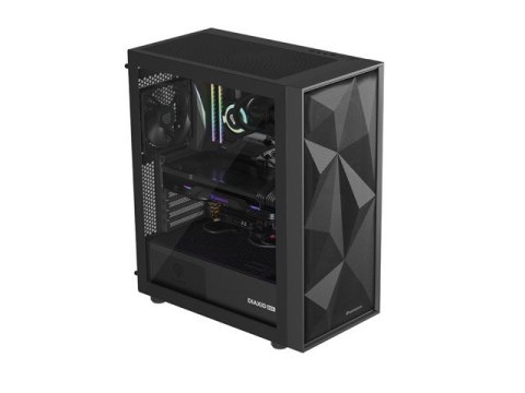 Obudowa Genesis Diaxid 605F MIDI TOWER USB-C Czarna Obudowa Genesis Diaxid 605F MIDI TOWER USB-C Czarna