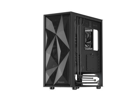 Obudowa Genesis Diaxid 605F MIDI TOWER USB-C Czarna Obudowa Genesis Diaxid 605F MIDI TOWER USB-C Czarna