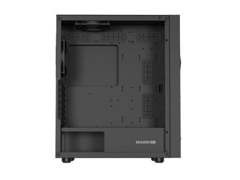 Obudowa Genesis Diaxid 605F MIDI TOWER USB-C Czarna Obudowa Genesis Diaxid 605F MIDI TOWER USB-C Czarna