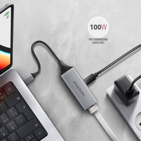 ADE-TXPD Karta sieciowa Gigabit Ethernet adapter, USB-C 3.2 Gen 1, instalacja automatyczna, Asix AX8817, PD 100W ADE-TXPD Karta sieciowa Gigabit Ethernet adapter, USB-C 3.2 Gen 1, instalacja automatyczna, Asix AX8817, PD 100W