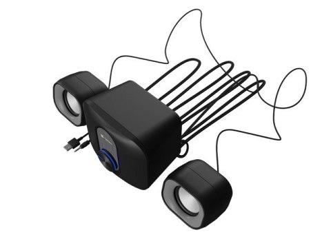 Głośniki PUG 11W RMS 2.1 Czarne Głośniki PUG 11W RMS 2.1 Czarne