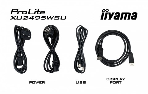 Monitor 24 cale XU2495WSU-B7 IPS,16:10,300cd,4ms,HDMI,DP,3xUSB(3.2), 1xUSB-c,2x2W,FlickerFree Monitor 24 cale XU2495WSU-B7 IPS,16:10,300cd,4ms,HDMI,DP,3xUSB(3.2), 1xUSB-c,2x2W,FlickerFree