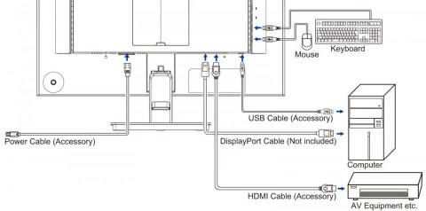 Monitor 24 cale XU2495WSU-B7 IPS,16:10,300cd,4ms,HDMI,DP,3xUSB(3.2), 1xUSB-c,2x2W,FlickerFree Monitor 24 cale XU2495WSU-B7 IPS,16:10,300cd,4ms,HDMI,DP,3xUSB(3.2), 1xUSB-c,2x2W,FlickerFree