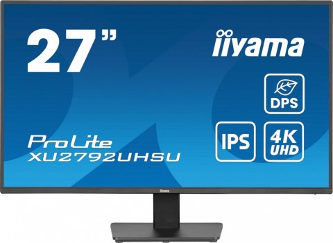 Monitor 27 cali XU2792UHSU-B6 4K,IPS,DP,HDMI,USB-C Power delivery, 350 cd, DPS Monitor 27 cali XU2792UHSU-B6 4K,IPS,DP,HDMI,USB-C Power delivery, 350 cd, DPS
