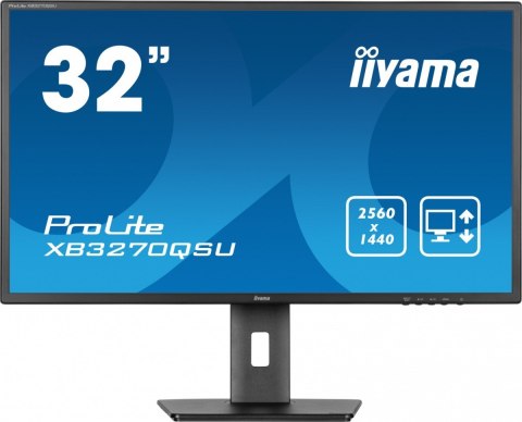 Monitor 32 cale XB3270QSU-B1 IPS,WQHD,HDMI,DP,100Hz,250cd,3ms,2x2W, 3xUSB(3.2),FlickerFree,VESA,HAS(150mm) Monitor 32 cale XB3270QSU-B1 IPS,WQHD,HDMI,DP,100Hz,250cd,3ms,2x2W, 3xUSB(3.2),FlickerFree,VESA,HAS(150mm)