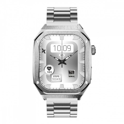 Smartwatch FW65 Iron S Srebrny Smartwatch FW65 Iron S Srebrny