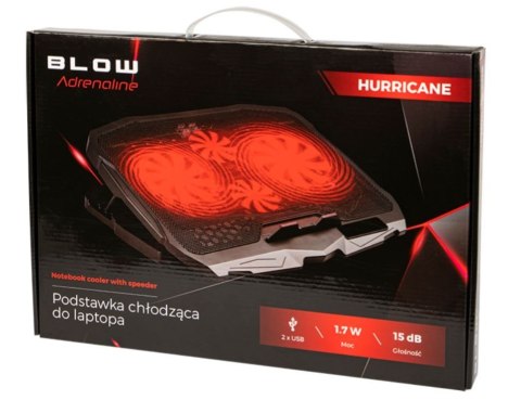 Podstawka chłodząca laptop 4 FAN HURRICANE Podstawka chłodząca laptop 4 FAN HURRICANE