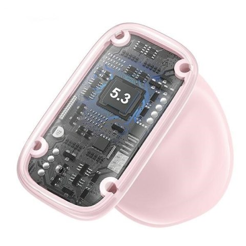 Słuchawki Bluetooth 5.3 TWS TD Series Rożowe Słuchawki Bluetooth 5.3 TWS TD Series Rożowe