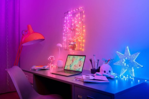 Inteligentne lampki dekoracyjne Strings USB-C (Candies) 200 LED RGB, perły, zielony przewód, 12 m Inteligentne lampki dekoracyjne Strings USB-C (Candies) 200 LED RGB, perły, zielony przewód, 12 m