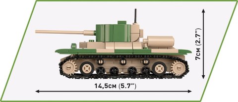 Klocki Renault R35 - Valentine IX - Panzer I Klocki Renault R35 - Valentine IX - Panzer I