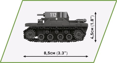 Klocki Renault R35 - Valentine IX - Panzer I Klocki Renault R35 - Valentine IX - Panzer I