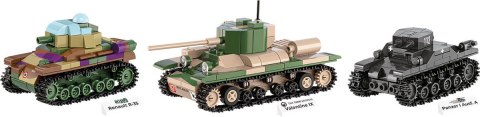 Klocki Renault R35 - Valentine IX - Panzer I Klocki Renault R35 - Valentine IX - Panzer I