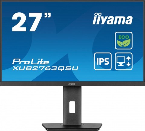 Monitor 27 cali ProLite XUB2763QSU-B1 IPS,QHD,HAS,100Hz Monitor 27 cali ProLite XUB2763QSU-B1 IPS,QHD,HAS,100Hz
