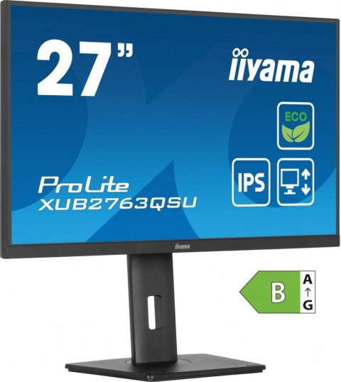 Monitor 27 cali ProLite XUB2763QSU-B1 IPS,QHD,HAS,100Hz Monitor 27 cali ProLite XUB2763QSU-B1 IPS,QHD,HAS,100Hz