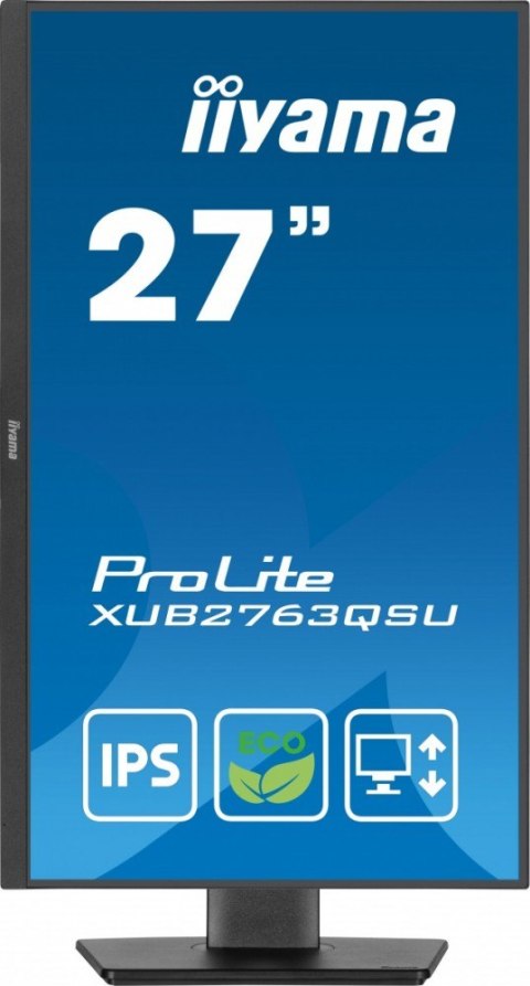 Monitor 27 cali ProLite XUB2763QSU-B1 IPS,QHD,HAS,100Hz Monitor 27 cali ProLite XUB2763QSU-B1 IPS,QHD,HAS,100Hz