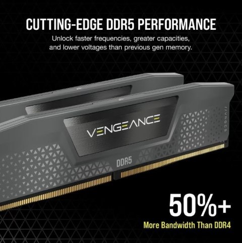 Pamięć DDR5 Vengeance 32GB/6000 (2*16GB) CL30 AMD EXPO & Intel XMP Pamięć DDR5 Vengeance 32GB/6000 (2*16GB) CL30 AMD EXPO & Intel XMP