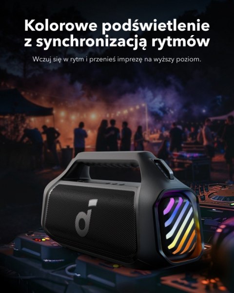 Głosnik Soundcore Boom 2 Plus Czarny Głosnik Soundcore Boom 2 Plus Czarny