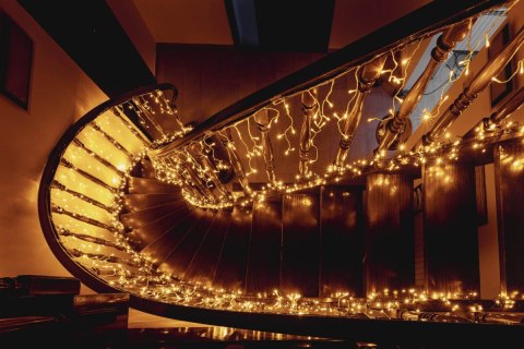Inteligentne lampki sople Icicle 190 AWW LED, 5x0,5 m, IP44, przezroczysty przewód Inteligentne lampki sople Icicle 190 AWW LED, 5x0,5 m, IP44, przezroczysty przewód