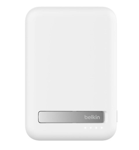 Powerbank ze standem 10000mAh Qi2 MagSafe Biały Powerbank ze standem 10000mAh Qi2 MagSafe Biały