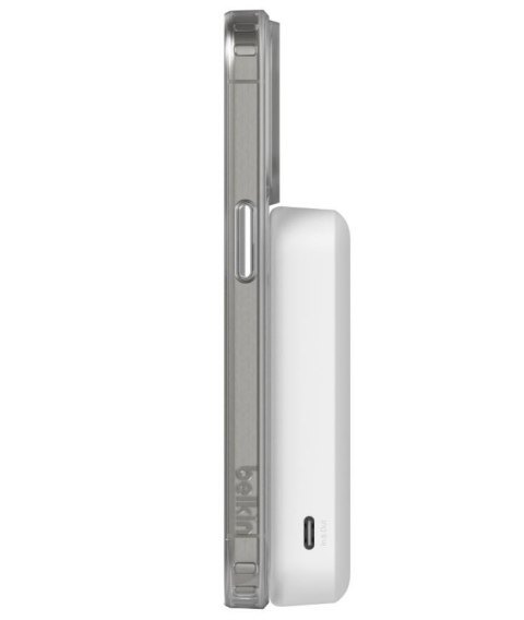 Powerbank ze standem 10000mAh Qi2 MagSafe Biały Powerbank ze standem 10000mAh Qi2 MagSafe Biały