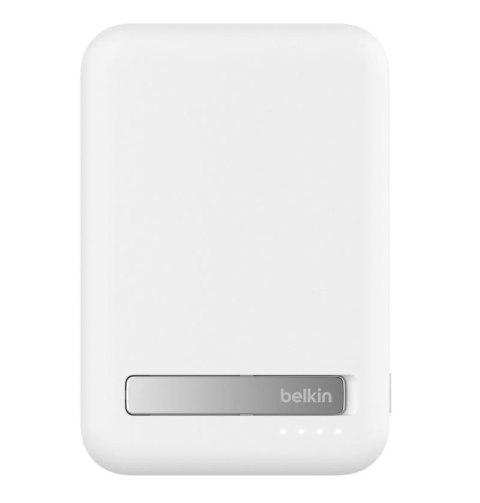 Powerbank ze standem 8000mAh Qi2 MagSafe Biały Powerbank ze standem 8000mAh Qi2 MagSafe Biały