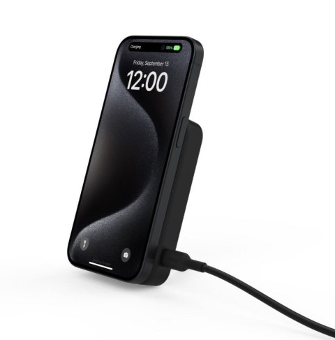 Powerbank ze standem 8000mAh Qi2 MagSafe Czarny Powerbank ze standem 8000mAh Qi2 MagSafe Czarny
