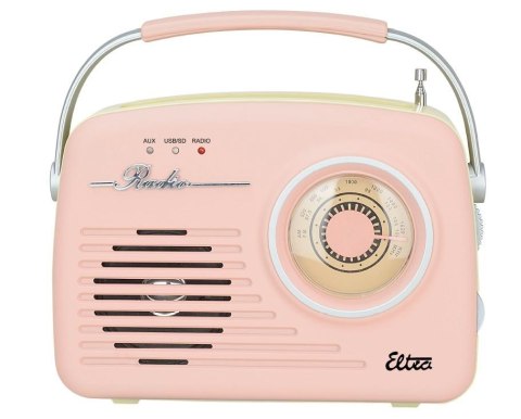 Radio LUIZA RETRO SP-11 MP3 USB SD Różowe Radio LUIZA RETRO SP-11 MP3 USB SD Różowe