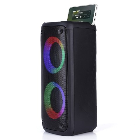 Głośnik FUNBOX BT MT3181 Bluetooth 5.0/TWS/MP3/MicroSD/USB/AUX/Equalizer/Jack 6.3/RGB/USB-C/ RMS 40W/PMPO 1000W Głośnik FUNBOX BT MT3181 Bluetooth 5.0/TWS/MP3/MicroSD/USB/AUX/Equalizer/Jack 6.3/RGB/USB-C/ RMS 40W/PMPO 1000W