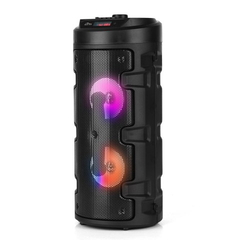 Głośnik PARTYBOX KEG BT MT3165 V2.0 Karaoke/Bluetooth 5.0+EDR/FM/MP3/MicroSD/USB/Equalizer/AUX/Jack 6.3/Pilot/Pasek/USB-C/LED/RM Głośnik PARTYBOX KEG BT MT3165 V2.0 Karaoke/Bluetooth 5.0+EDR/FM/MP3/MicroSD/USB/Equalizer/AUX/Jack 6.3/Pilot/Pasek/USB-C/LED/RM
