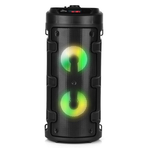 Głośnik PARTYBOX KEG BT MT3165 V2.0 Karaoke/Bluetooth 5.0+EDR/FM/MP3/MicroSD/USB/Equalizer/AUX/Jack 6.3/Pilot/Pasek/USB-C/LED/RM Głośnik PARTYBOX KEG BT MT3165 V2.0 Karaoke/Bluetooth 5.0+EDR/FM/MP3/MicroSD/USB/Equalizer/AUX/Jack 6.3/Pilot/Pasek/USB-C/LED/RM