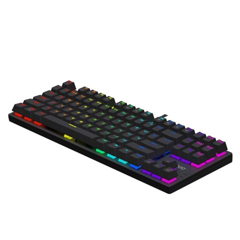 Klawiatura mechaniczna RGB Tempest X2 Outemu Blue Klawiatura mechaniczna RGB Tempest X2 Outemu Blue