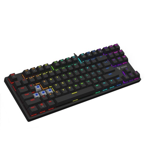 Klawiatura mechaniczna RGB Tempest X2 Outemu Blue Klawiatura mechaniczna RGB Tempest X2 Outemu Blue