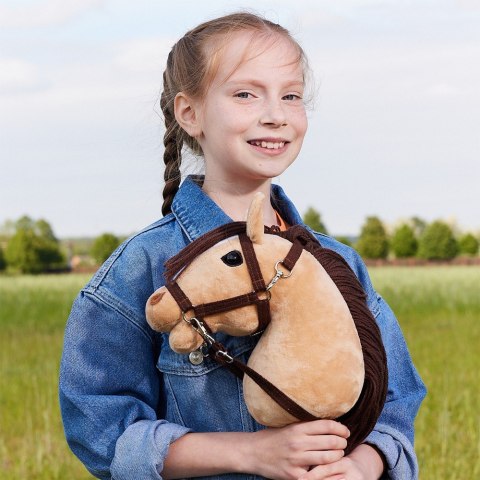 Koń na kiju Hobby Horse HOPPIHORSE A4 beżowy Koń na kiju Hobby Horse HOPPIHORSE A4 beżowy