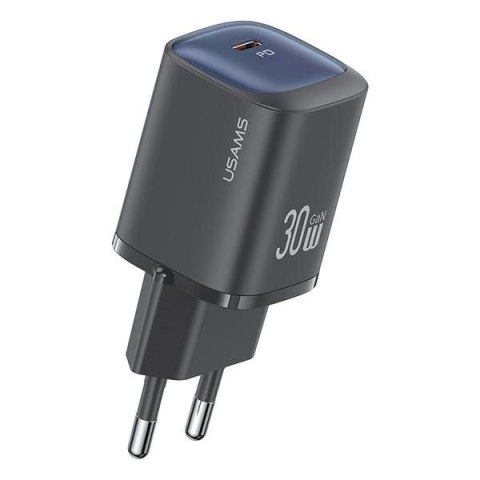 Ładowarka sieciowa 30W GaN USB-C Fast charging Czarna Ładowarka sieciowa 30W GaN USB-C Fast charging Czarna