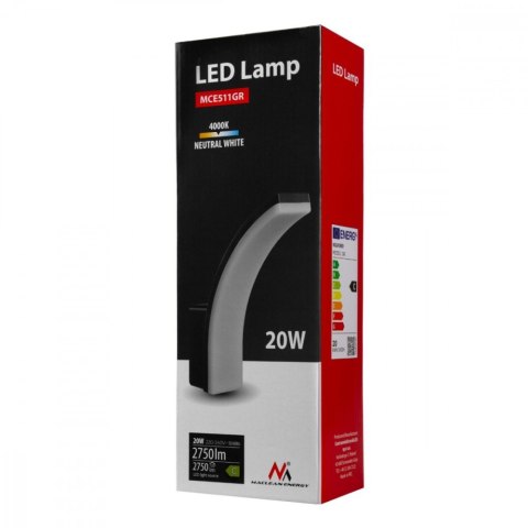Lampa LED MCE511 GR 20W IP65 4000K Lampa LED MCE511 GR 20W IP65 4000K