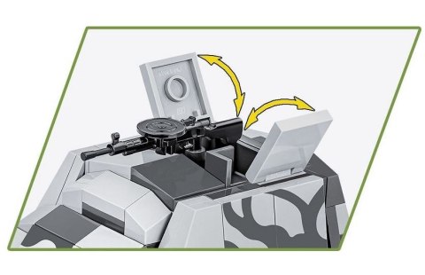 Klocki Improwizowany samochód pancerny Kubuś Powstanie Warszawskie Klocki Improwizowany samochód pancerny Kubuś Powstanie Warszawskie