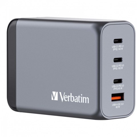 Ładowarka GNC-240 32205 GaN 240W, PD 3.1, QC 3.0 3x USB-C, 1x USB-A, UE / UK Ładowarka GNC-240 32205 GaN 240W, PD 3.1, QC 3.0 3x USB-C, 1x USB-A, UE / UK