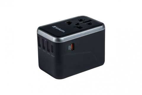 Ładowarka i adapter podróżny UTA-04 49546 PD 61W, QC 3.0, 2x USB-C, 3x USB-A Ładowarka i adapter podróżny UTA-04 49546 PD 61W, QC 3.0, 2x USB-C, 3x USB-A