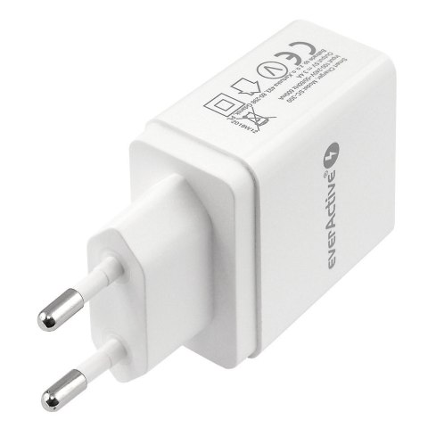 Ładowarka sieciowa 3x USB 3,4A Iq smart charging Biała Ładowarka sieciowa 3x USB 3,4A Iq smart charging Biała
