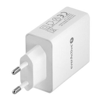 Ładowarka sieciowa 4x USB 5A Iq smart charging Biała Ładowarka sieciowa 4x USB 5A Iq smart charging Biała