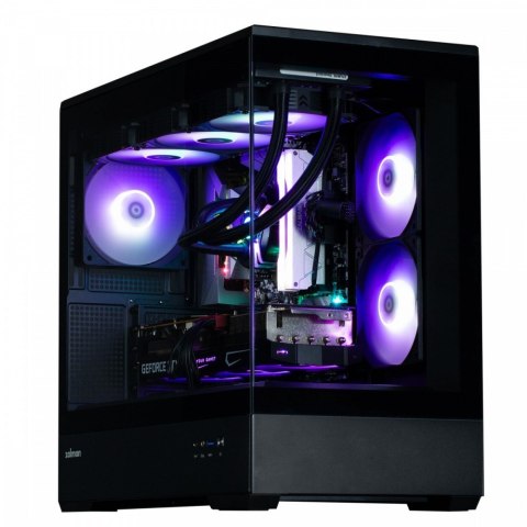 Obudowa P30 V2 MicroATX Mini Tower 3 FansRGB BL Obudowa P30 V2 MicroATX Mini Tower 3 FansRGB BL