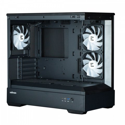 Obudowa P30 V2 MicroATX Mini Tower 3 FansRGB BL Obudowa P30 V2 MicroATX Mini Tower 3 FansRGB BL