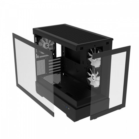 Obudowa P30 V2 MicroATX Mini Tower 3 FansRGB BL Obudowa P30 V2 MicroATX Mini Tower 3 FansRGB BL
