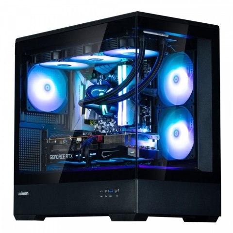Obudowa P30 V2 MicroATX Mini Tower 3 FansRGB BL Obudowa P30 V2 MicroATX Mini Tower 3 FansRGB BL
