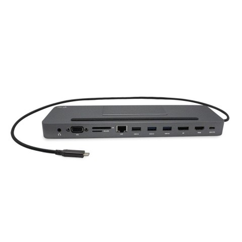 Stacja dokująca USB-C Metal Ergonomic 4K 3x Display Docking Station Power Delivery 85 W + i-tec Universal Charger 100 W Stacja dokująca USB-C Metal Ergonomic 4K 3x Display Docking Station Power Delivery 85 W + i-tec Universal Charger 100 W