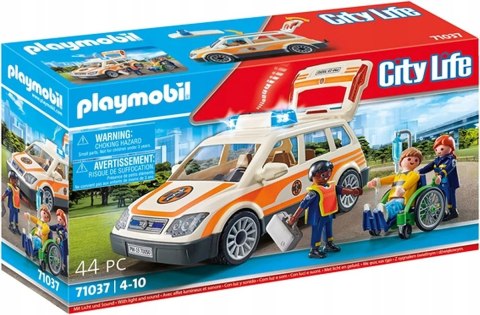 Zestaw figurek City Life 71037 Samochód ratowniczy Zestaw figurek City Life 71037 Samochód ratowniczy