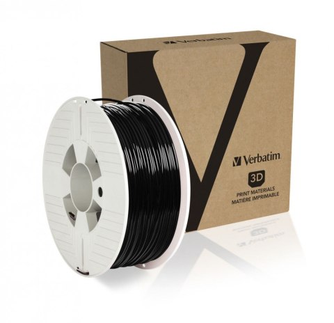 Filament 3D ABS Black 2,85mm/1kg/Czarny/ 55033 Filament 3D ABS Black 2,85mm/1kg/Czarny/ 55033