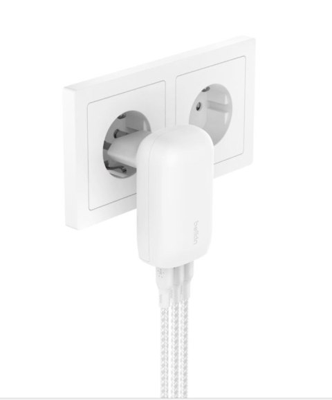 Ładowarka BOOSTCHARGE 67W USB-Cx3 PPS biała Ładowarka BOOSTCHARGE 67W USB-Cx3 PPS biała