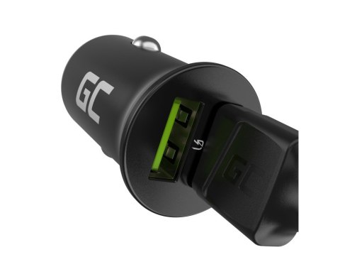 Ładowarka samochodowa GC PowerRide Nano36 36W 6A 2x USB-A Ładowarka samochodowa GC PowerRide Nano36 36W 6A 2x USB-A