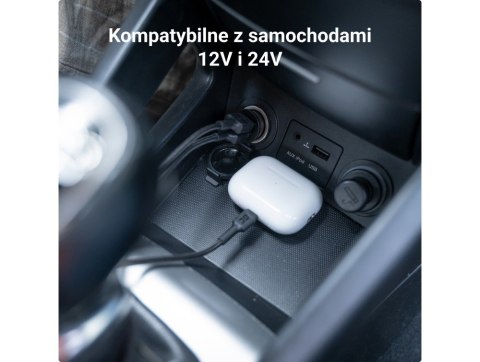 Ładowarka samochodowa GC PowerRide Nano36 36W 6A 2x USB-A Ładowarka samochodowa GC PowerRide Nano36 36W 6A 2x USB-A